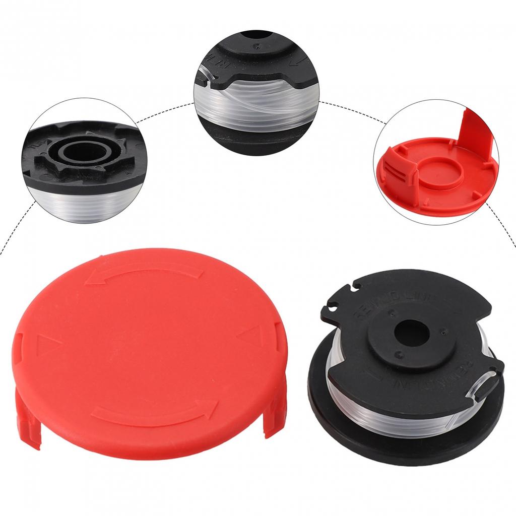 16FT Line Length Trimmer Spool & Line 56.8x24mm Spool Garden Tools