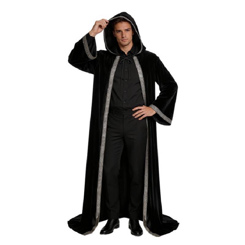 Harry Potter Sirius Cosplay Cloak With Long Sleeves For Halloween Party