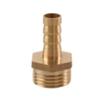 Raccordo per Tubo Barb da 4mm 6mm 8mm 10mm 12mm 14mm 16mm 19mm 20mm 25mm x Filettatura Maschio BSPP da 1/8" 1/4" 3/8" 1/2" 3/4" 1" in Ottone