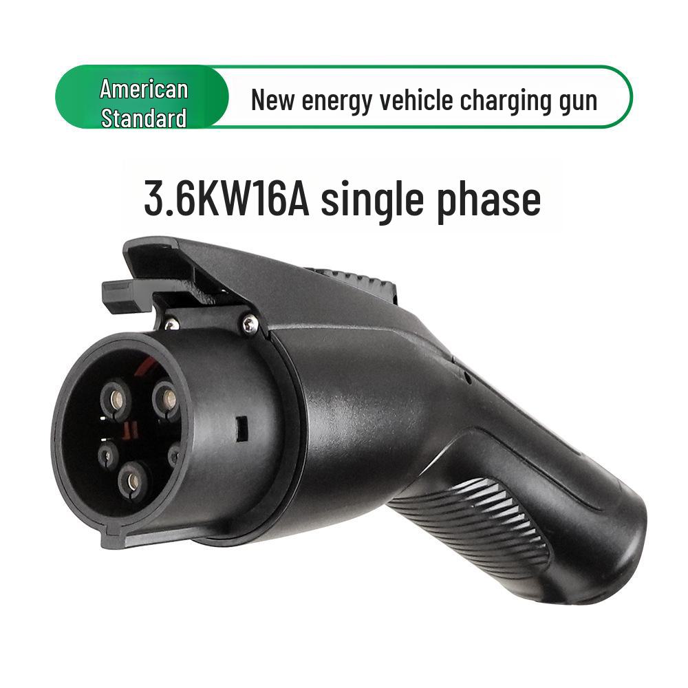 Universal Electric Vehicle Charging Gun: 16A/32A, Compatible with National, European, and American Standards