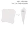 Kraft Paper Wedding Confetti Cone Holder Support Wedding Party Decor Supplies Confetti Cones Stand Box Tray Wedding Paper Cone