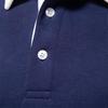 2024 New Autumn Winter Long-sleeved Polo Neck Hoodie Casual Sports Shirt Fashion Design Men's Cotton Top