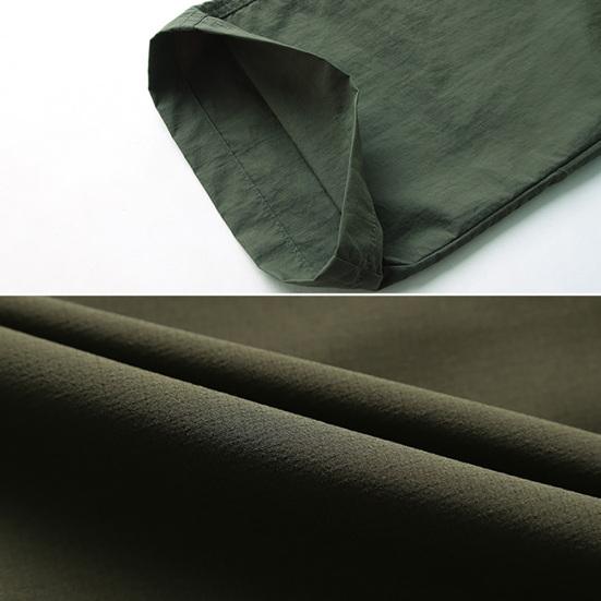 Pantaloni Cargo Lunghi da Uomo a Colore Solido, Asciugatura Rapida, Sottili, Multi-tasche, Pantaloni da Esterno