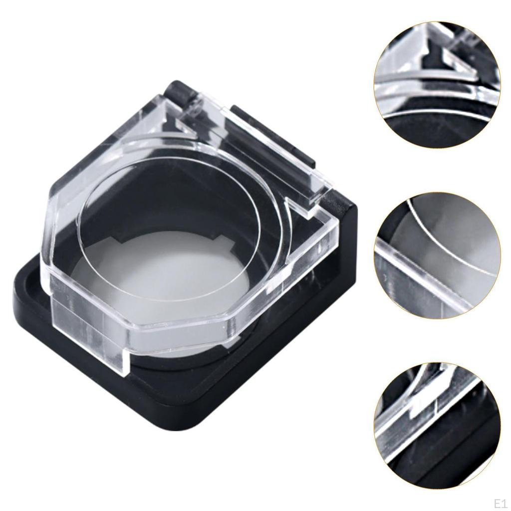 Push Button Cover Guard Dustproof Switch Cover, Easy to Install, Versatile Lightweight, Accessories