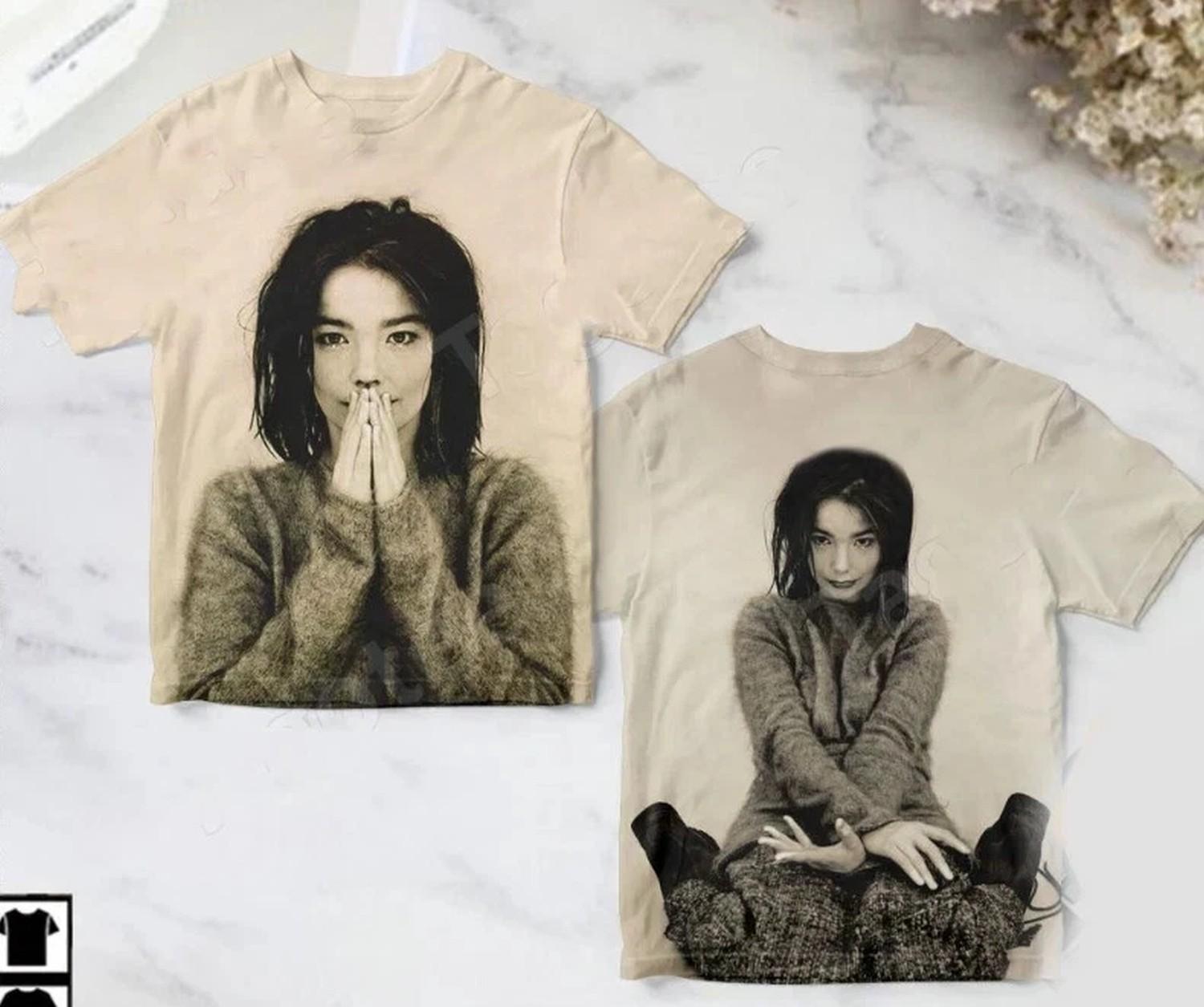 Björk Debut Album Cover AOP 3D T-shirt M