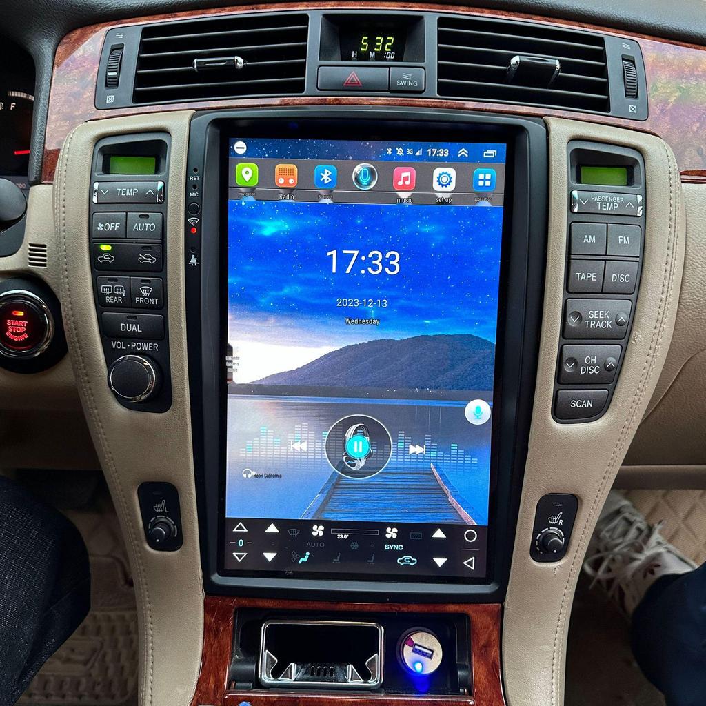12.1-Inch 12th Gen Crown GPS Multimedia Navigation System