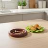Stackable5/ 7Th Floor Hamburg Dinner Plate Stackable Dinner Plate Bone Spit Plate Interesting Sauce Container Table Decoration