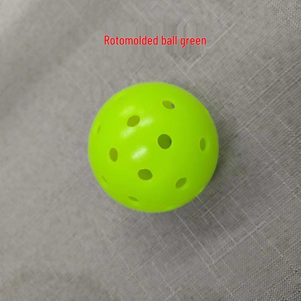 74mm Luminous Pickleball, 40-Hole Rotational & Injection Molded
