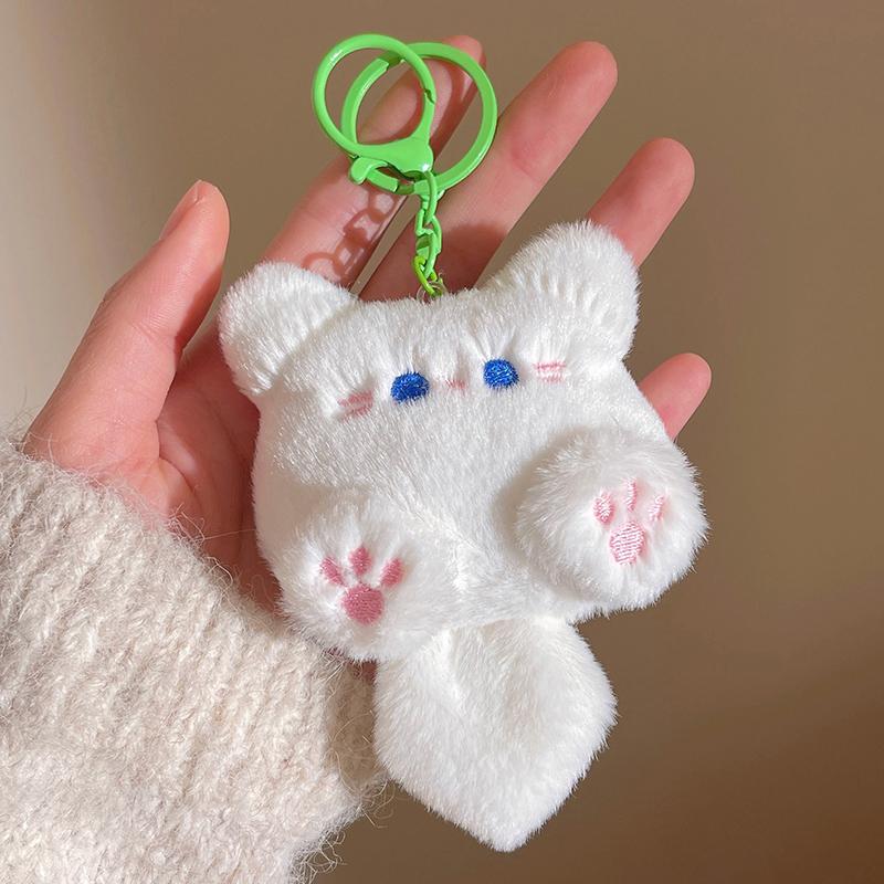 

Милий плюшевий кіт Кулон Лялька Дівчина Рюкзак Лялька Кулон Парна сумка Брелок Декоративний подарунок