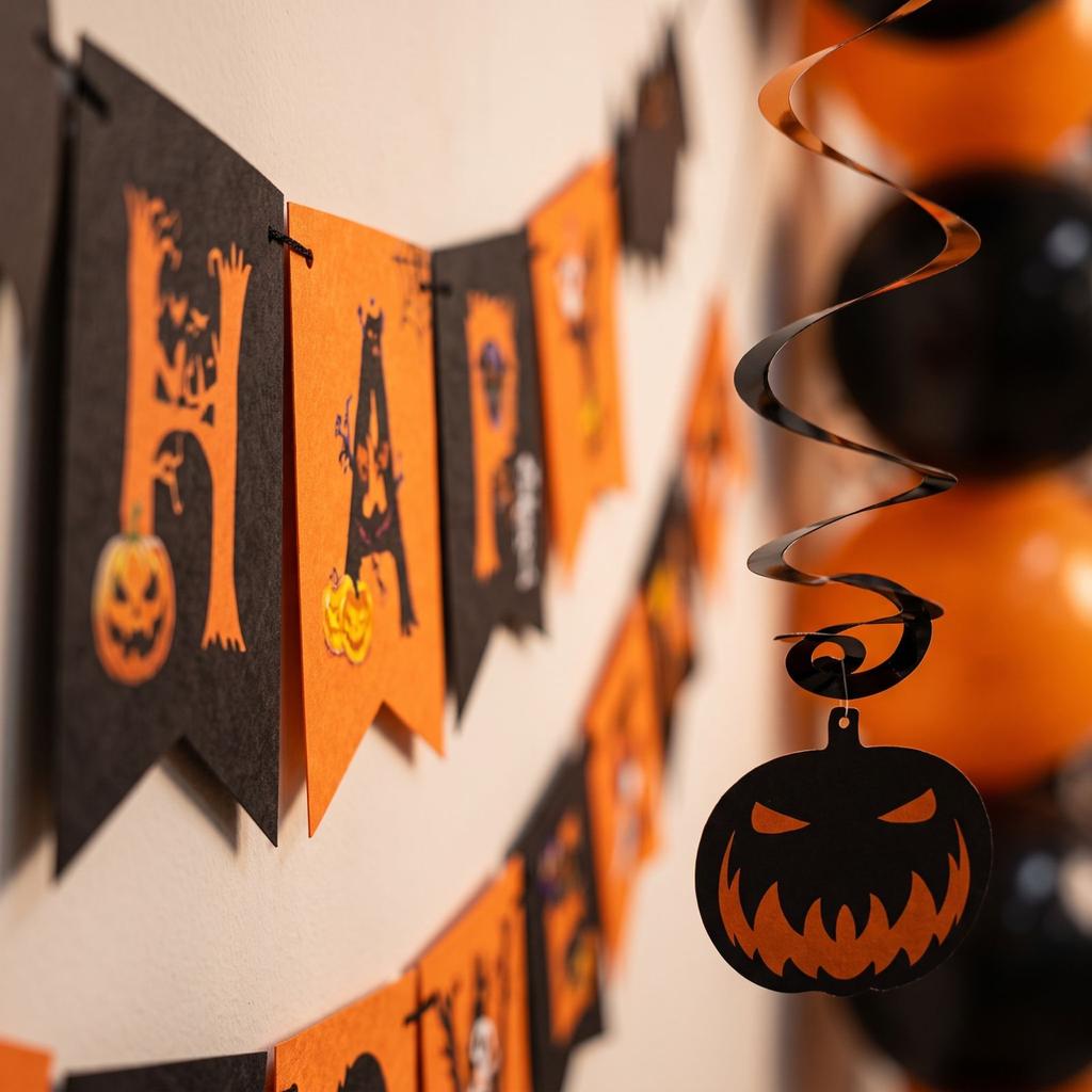 Halloween Party Decoration Set for Indoor Outdoor Festive Decor