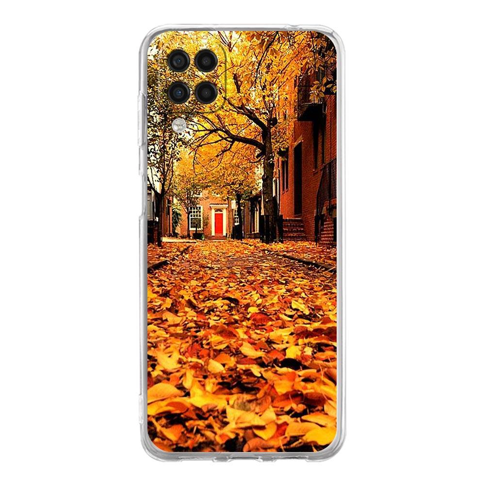 Leaves Maple Leaf Autumn Phone Case For Samsung A03 A13 A23 A33 A53 A73 Galaxy A01 A03s A11 A21s A31 A41 A51 A52 A71 M31 Cover