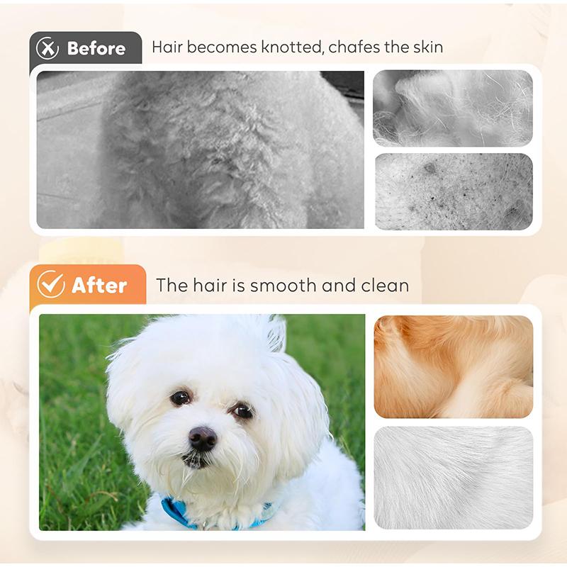 Dog Bath Brush Pet Cat Bath Grooming Device Portable Silicone Bath Massage Brush Dog Scrubbing Bath Essential Pet Supplies Set