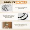 1/2/5pcs Stainless Steel Hat Hanger Hat Rack Multifunctional Round Hook Scarf Towel Tie Hanger Multifunctional Display Stand
