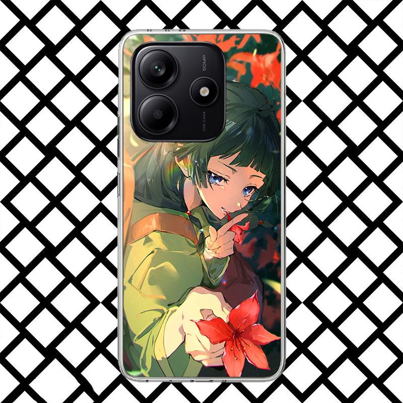 A-Apothecary D-Diaries Maomao Phone Case for Xiaomi Redmi Note 15 14 14S 13 12 12S 11 Pro Plus 11E 11T 11S 10S 5G Soft Cover Fun