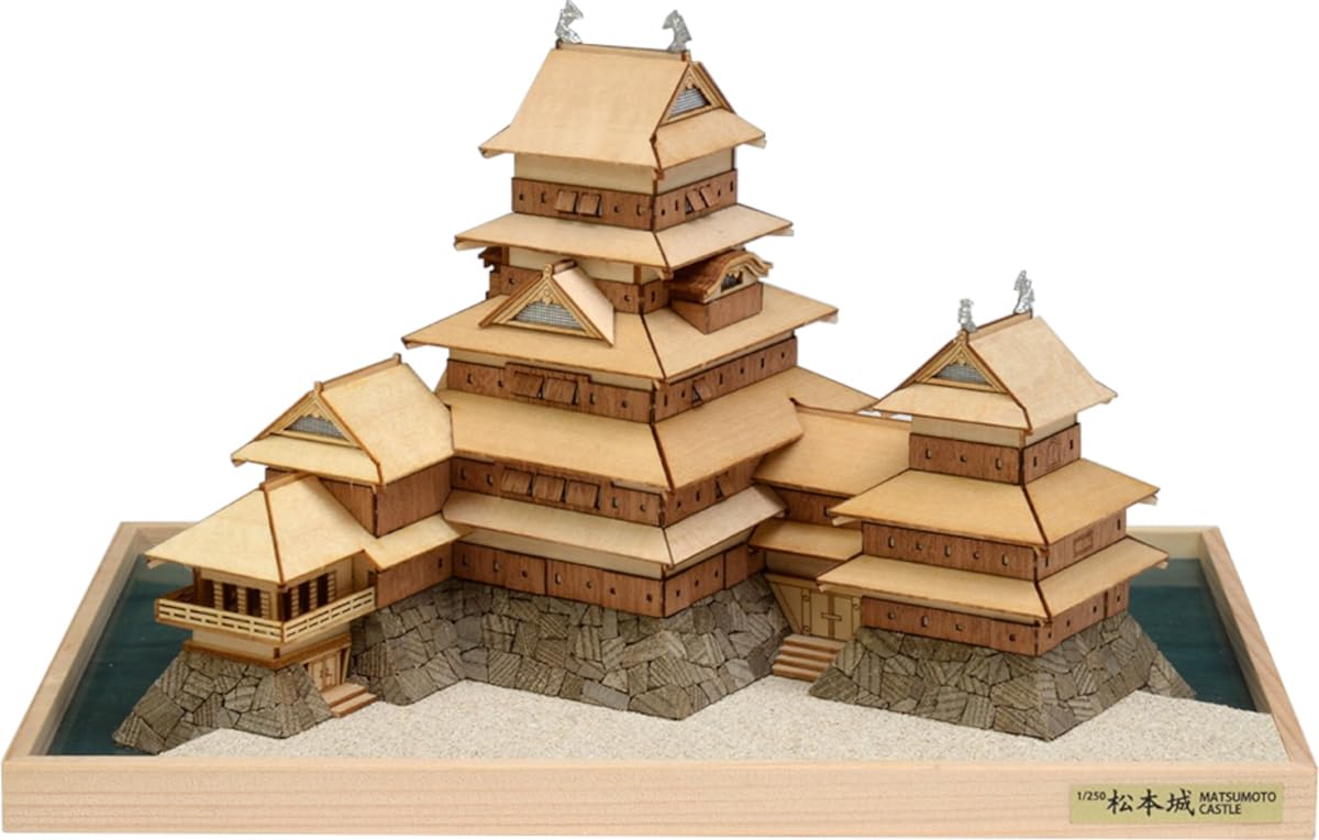 

Woody JOE Замок Мацумото Дерев яний Модельний Набір для Збирання 1/250