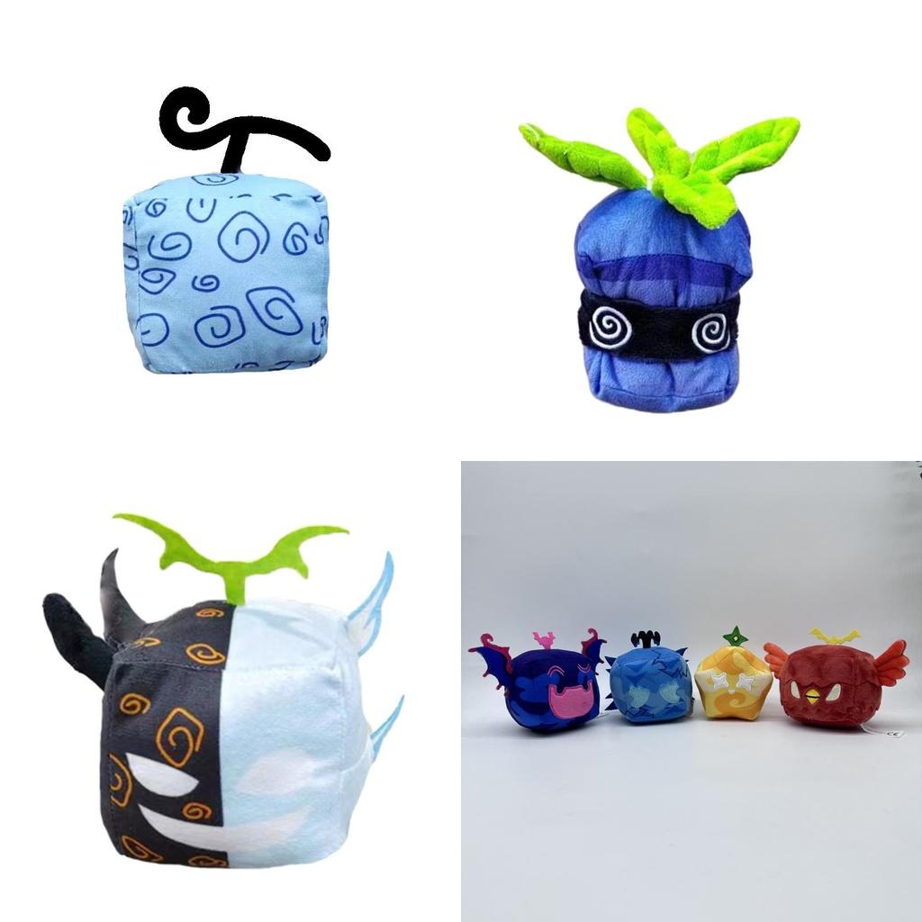 Neue Plüschtierbox mit Teufelsfrucht-Motiv im Blox Fruits-Spieldesign (grenzübergreifende Edition)