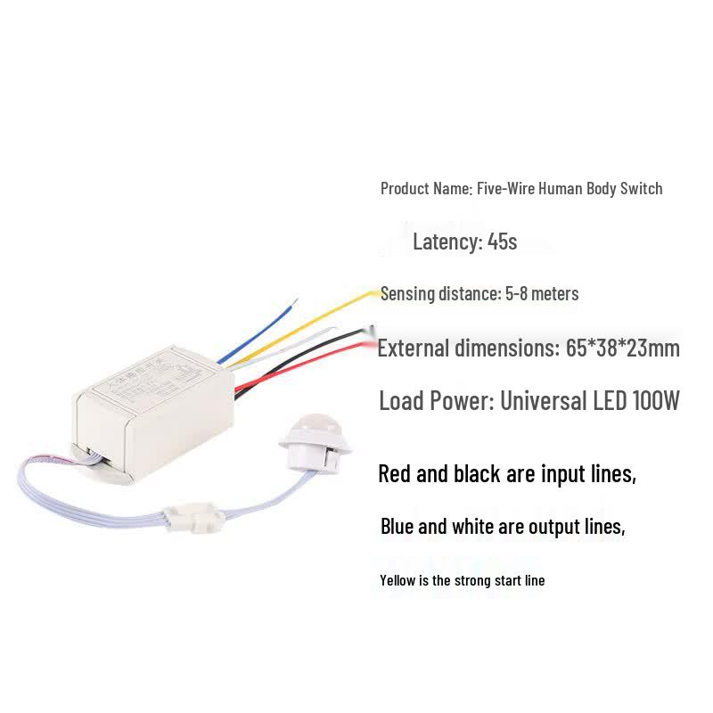 Beigong LED Infrared PIR Motion Sensor Switch