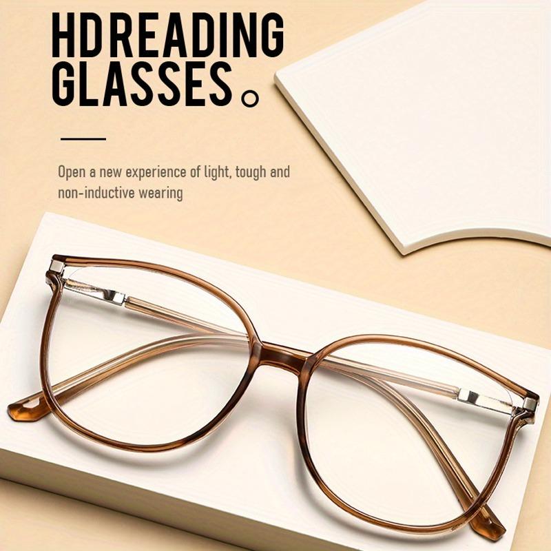 4Pcs Irregular Frame Anti Blue Light Glasses Stylish Large Frame for Men Women