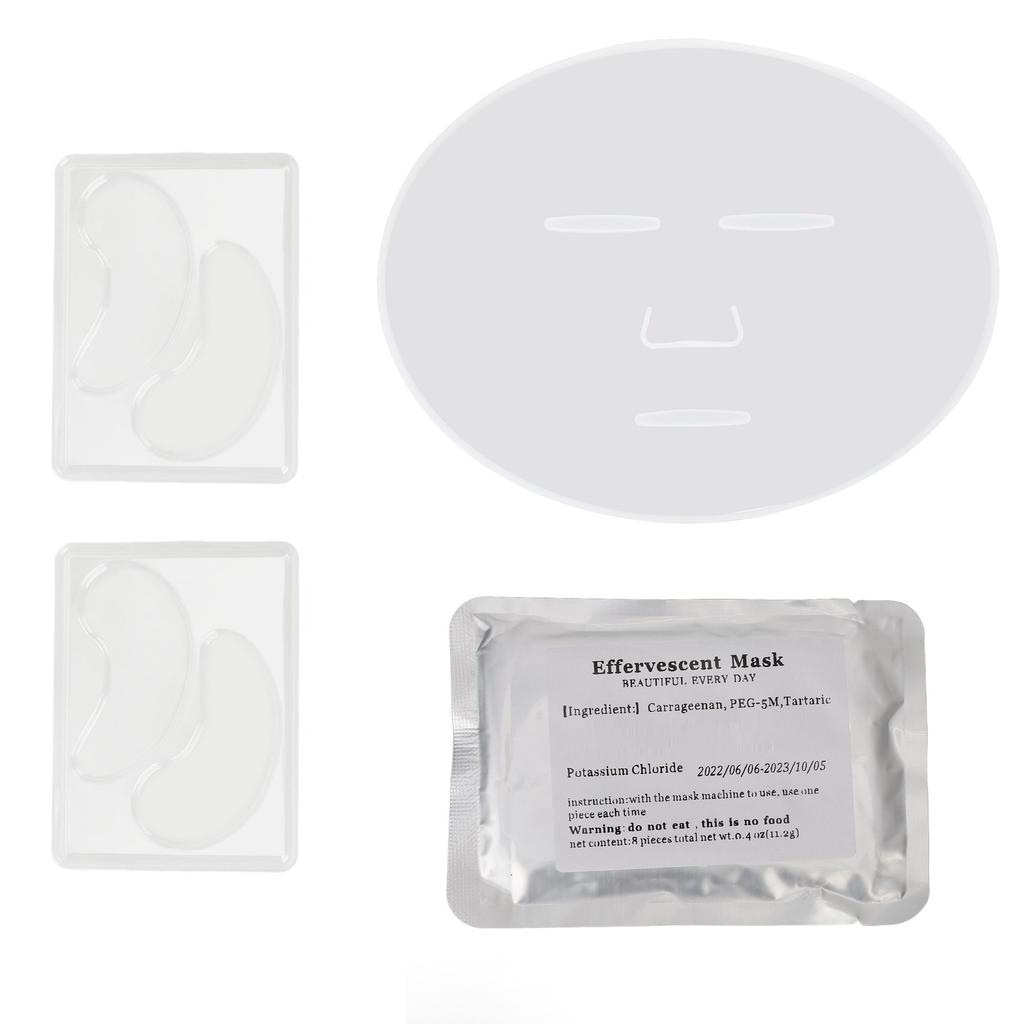 Mask Mold DIY Eye Pad Patch Maker Mould Silicone Reusable Tool Set Kit for Home Salon