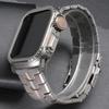 Luxury Titanium Alloy Band for Apple Watch Ultra 2 49mm Series 10 9 8 7 6 5 4 SE 46mm 45mm 44mm Quick Release 26mm Width Strap