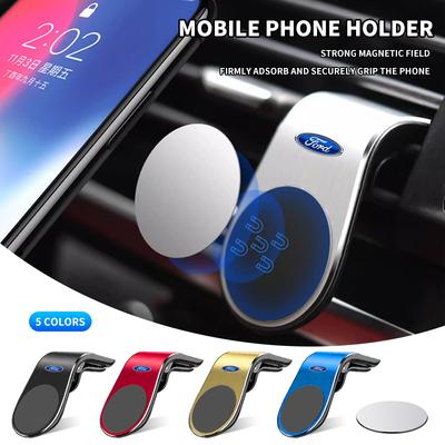 Magnetický držák telefonu ve tvaru L do auta Stojan na smartphone Klip Pro Ford Escort Explorer Fusion Kuga Mondeo Focus Ecosport C-Max
