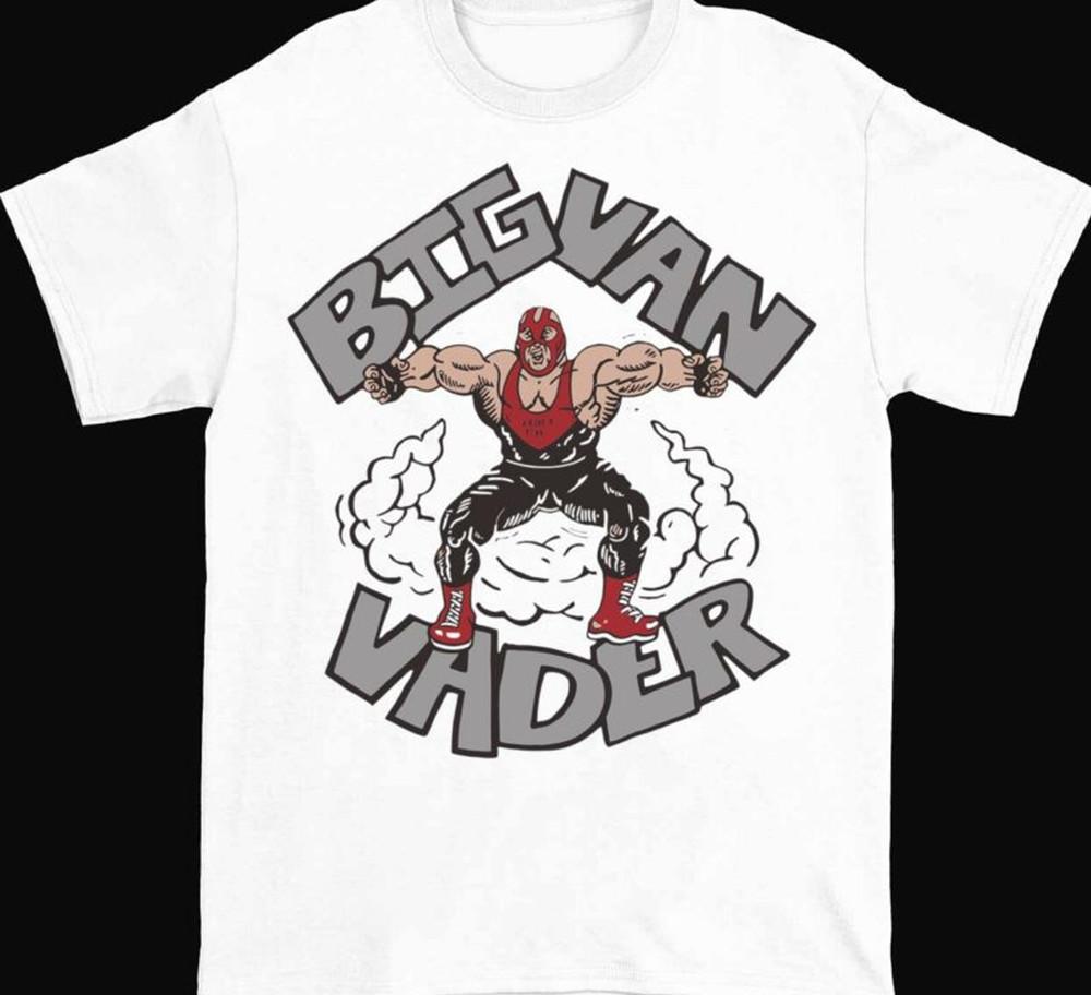 

Big Van Vader white artwork T-shirt Unisex Short sleeve All sizes JJ5191 Unisex T-Shirt L