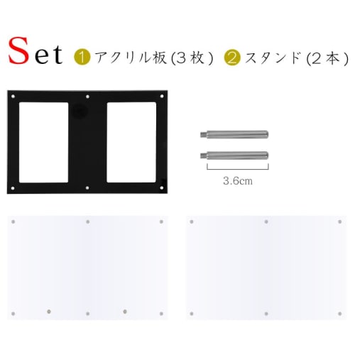 FUNKS PSA Loader, Dual Magnetic Loader, UV Protection, Black Storage Case, 2 Cases, Storage Stand, Magnetic Loader, Magnetic Holder, Appraisal Display