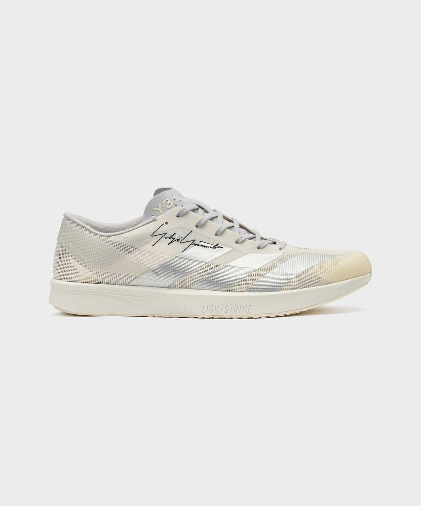 Y-3 (U) Adizero Rc6 Cream White Y-3 Adizero Rc6 Cream White/Silver Met./Lgh Solid Grey