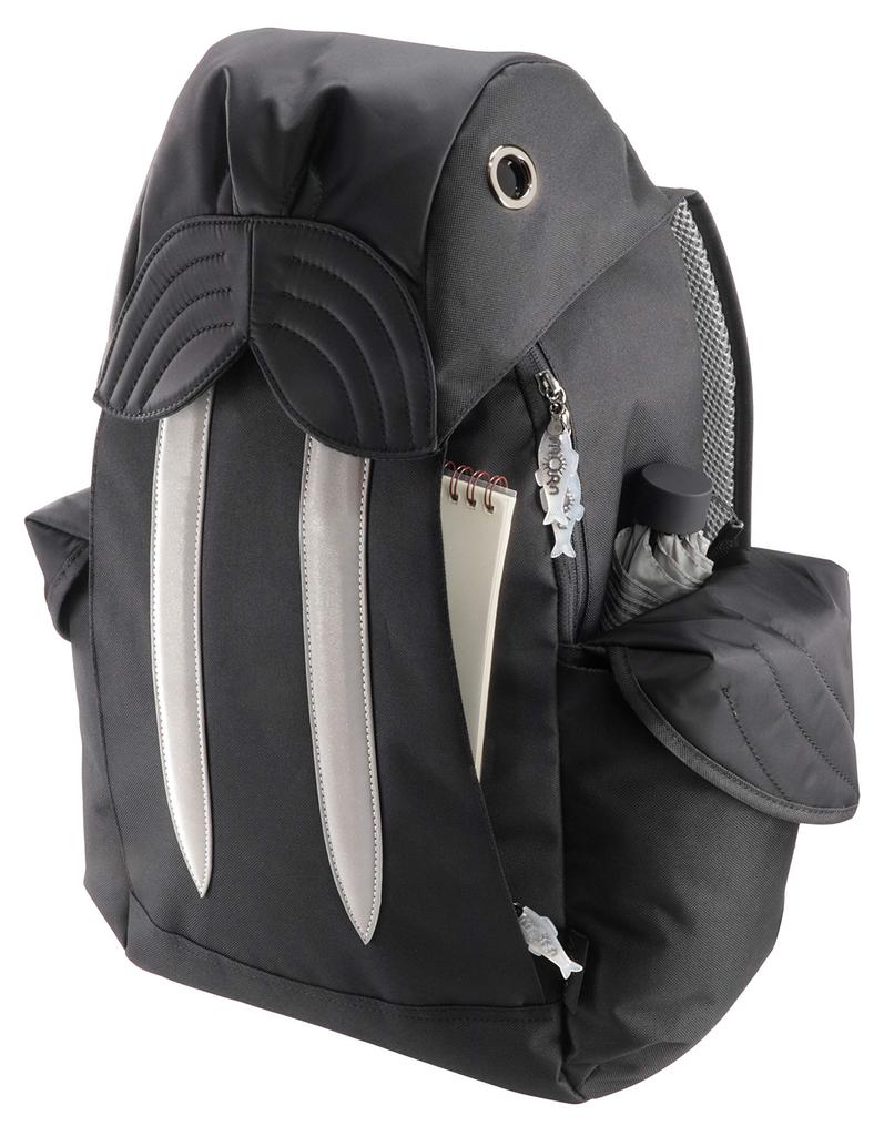 MORN CREATIONS Walrus Backpack, Large, Black