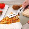1/3 Stück Edelstahl Spatel mit Klemme Picknick BBQ Clip Zange Multifunktionales Kochwerkzeug zum Braten von Fisch Steak Küchenutensil