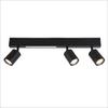 Lampa Sufitowa Magnet 9W+3Xgu10 3000/4000K Czarny