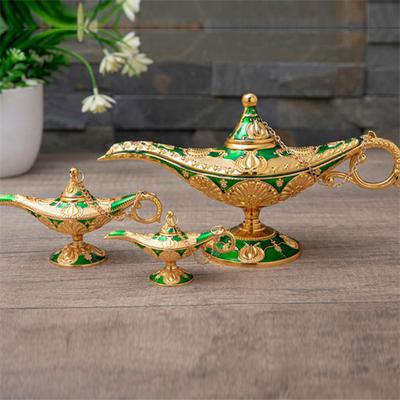 Aladdin Sihirli Lamba Yaratıcı Retro Ev El Sanatları Metal Süsler Doğum Günü Hediyeleri Ev Dekorasyon