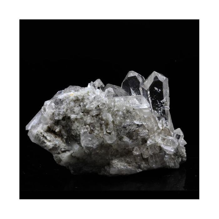 Pierres et Minéraux. Quartz. 131.0 ct. Plan du Lac, Oisans, Savoie, France.