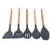 Wooden Handle Silicone Kitchenware