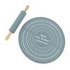 Rolling Pin Pastry Baking Mat Large Silicone Rolling Pin Kneading Pad Baking Tool for Kitchen