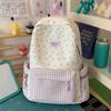 Schoolbag star backpack female 1011 new small fresh backpack large capacity junior high school student schoolbag wholesale