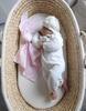 Soft, Cuddly Cotton Bunny Blanket - Pink