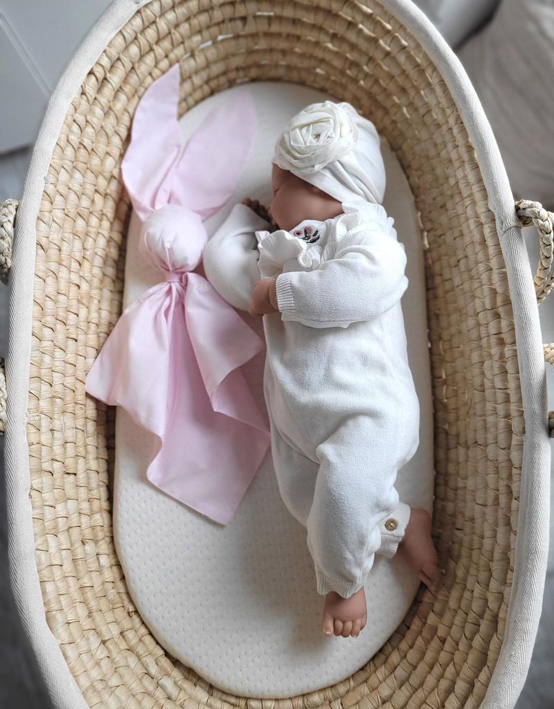 Soft, Cuddly Cotton Bunny Blanket - Pink