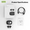 HTC NE79 TWS Bluetooth 6.0 Earbuds AI Translation 135 Languages ENC Noise Cancelling HiFi Stereo Headphones with LED Display 7