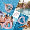 Kids' Inflatable Sequin Heart Swim Ring