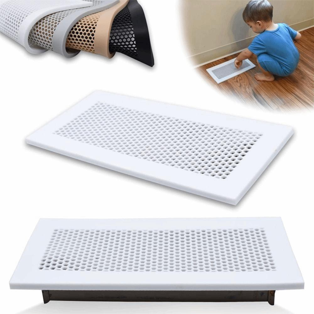 Przenośne Silikonowe Pokrywy Kratek Podłogowych -odporne Elastyczne Pokrywy Kratek Podłogowych Ochrona Przed Owadami Pokrywy Kratek Sufitowych