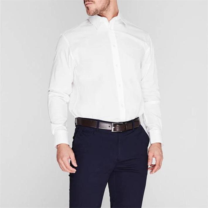 Biała koszula z długim rękawem Pierre Cardin, rozmiar XXL
