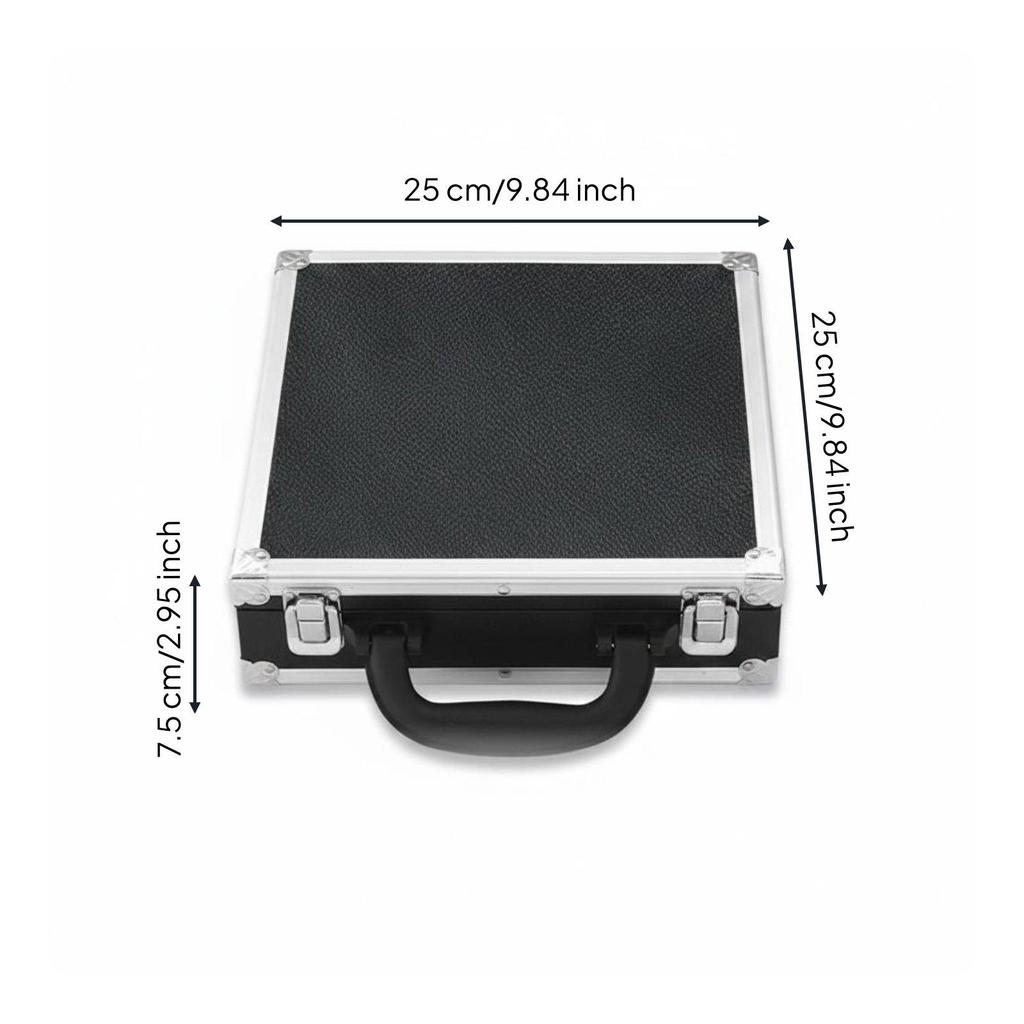 Snooker Ball Case with Handle Storage Box Portable Billiard Balls for Game Room