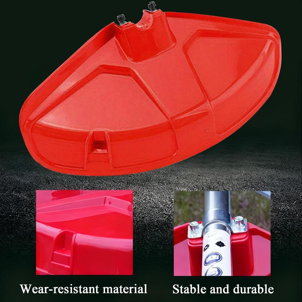 26/28mm Brush Cutter Shield High Quality Mower Protection Baffle Petrol Brush Cutter Grass Accessories Mower Grass Guard Tools