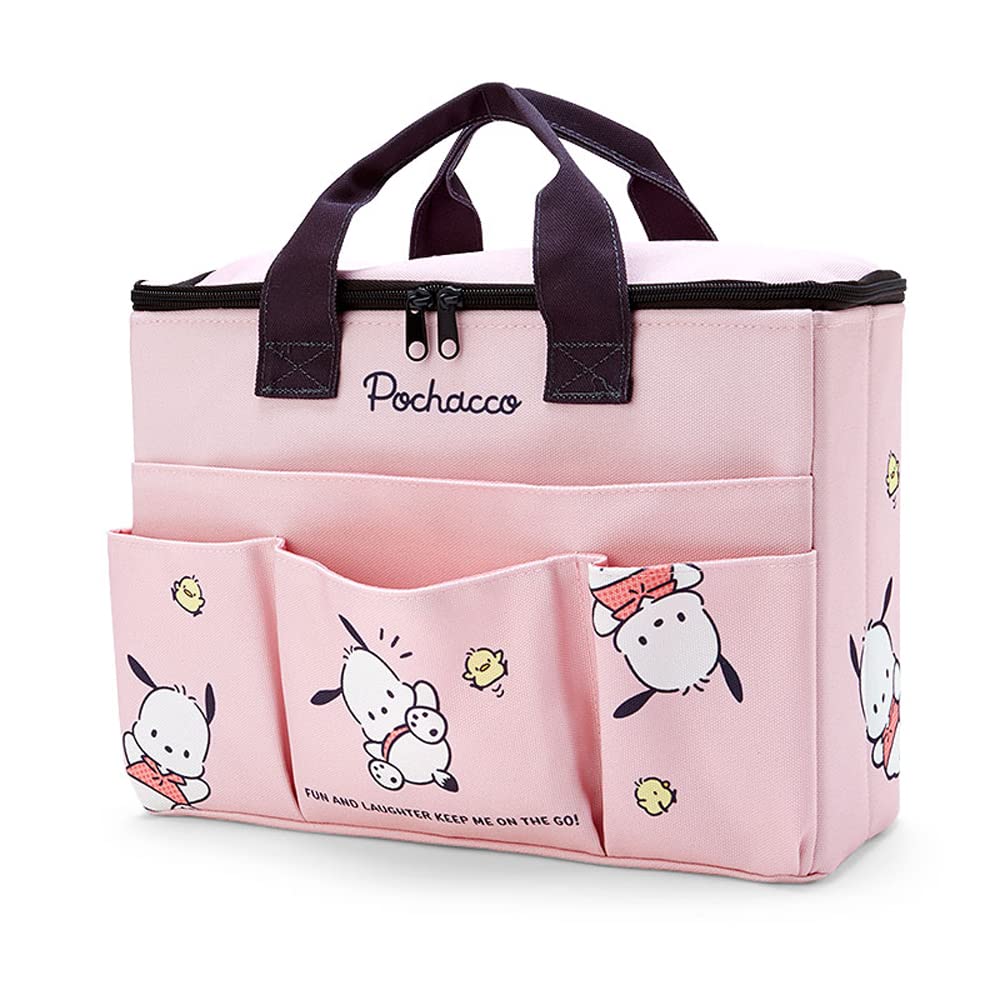 

Sanrio Pochacco Carry Box with Size 007129 Lid, L, розовый