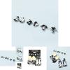 Trendy Acrylic Leopard Print Star Shape Earrings Perfect For Birthdays Holidays