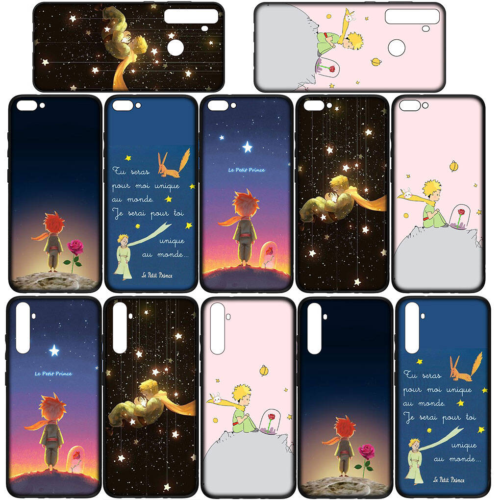 Cover for iPhone 17 16 15 Xiaomi Poco Redmi Note 14 13 12 11 Pro Max 9 16e Samsung Galaxy S25 S24 S23 OPPO Huawei Cartoon The Little Prince Phone Case