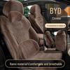 Compatible with 26 BYD Han DMI/EV, All-Season Perforated Full Surround Seat Cushion Cover.