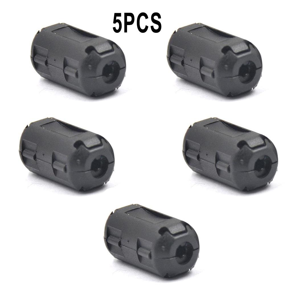 2/5/10pcs TDK 5mm Ferrite Core Noise Suppressor Filter Ring Cable Clamp RFI EMI For Power USB Antenna HDMI-compatible Cable