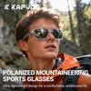KAPVOE Polarized Sunglasses Fishing Hiking Mountaineering Sports Driving Glasses Stylish Outdoor Sunglasses for Cycling Trekking